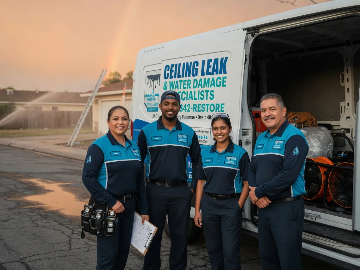 Ceiling Leak Cleanup company in Porter, TX