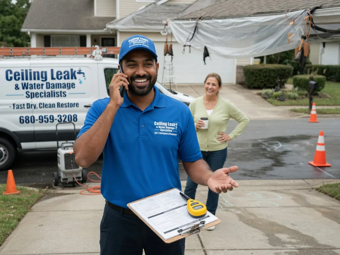 Ceiling Leak Cleanup Porter, TX FAQs